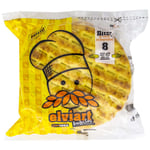 Elviart Corn Pita for Souvlaki 17cm (8pcs) / Πίτες Καλαμποκιού για Σουβλάκι 680g