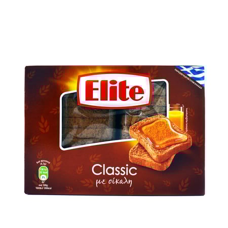 Elite Classic Rusks Rye / Φρυγανιές Σίκαλης 180g
