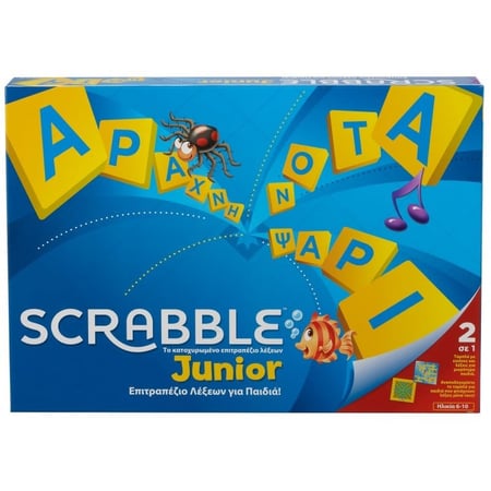 Mattel Scrabble Junior (Ελληνικό)