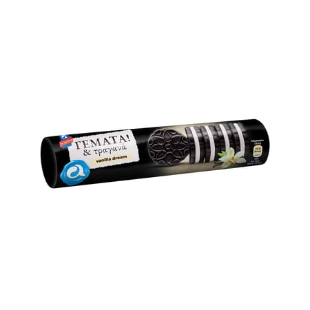 Allatini Biscuits Crunchy Vanilla / Αλλατίνη Μπισκότα Γεμάτα Τραγανά Βανίλια 230g