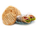 elviart authentic greek pita bread serving suggestion for souvlaki and gyros