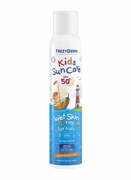 Frezyderm Kids Wet Skin Spray Sun Cream