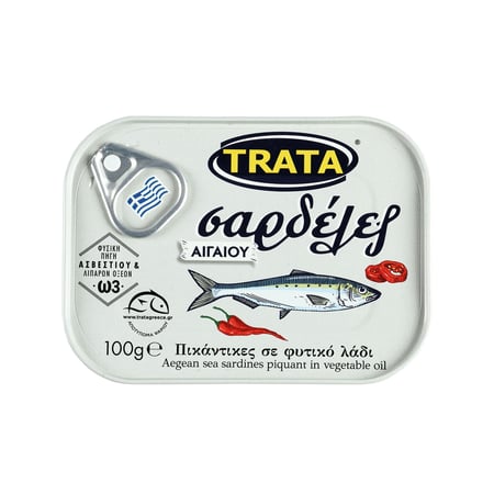Trata Sardines piquant in vegetable oil