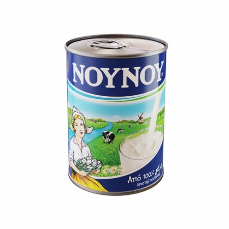 NoyNoy Evaporated Milk / Νουνού Γάλα Εβαπορέ 400g