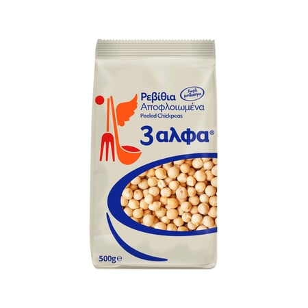 3A Peeled Chickpeas / Αποφλοιωμένα Ρεβύθια 500g
