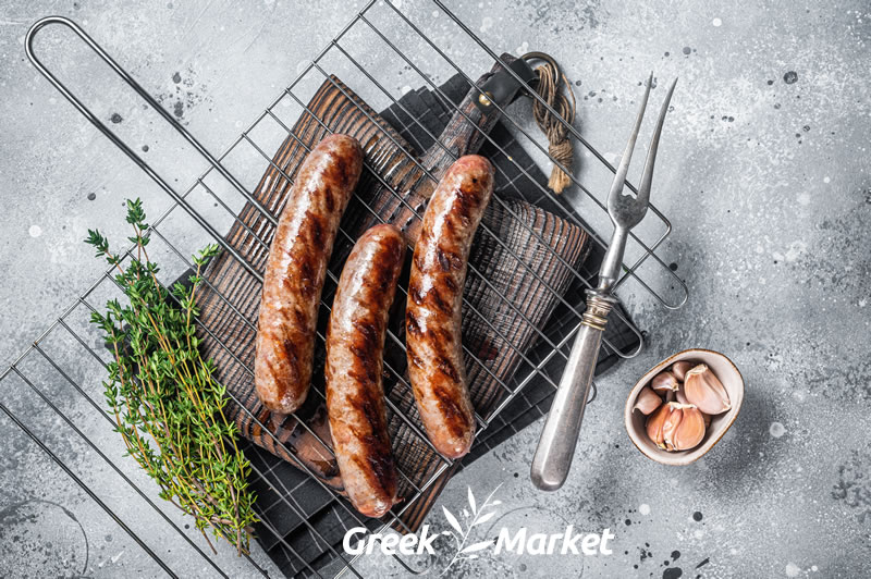 Greek loukaniko sausage available online in the UK