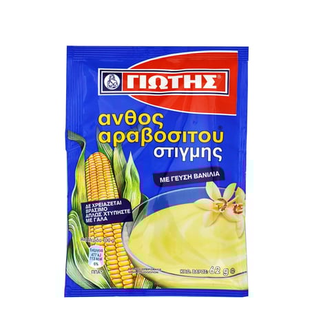 Jotis Pudding Vanilla / Γιώτης Άνθος Αραβοσίτου Στιγμής Βανίλια 62g