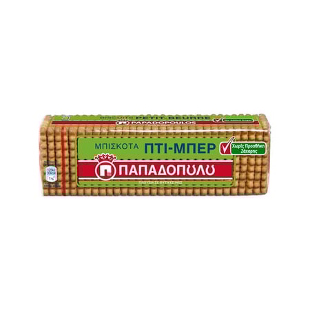 Papadopoulou Petit-Beurre with no added sugar