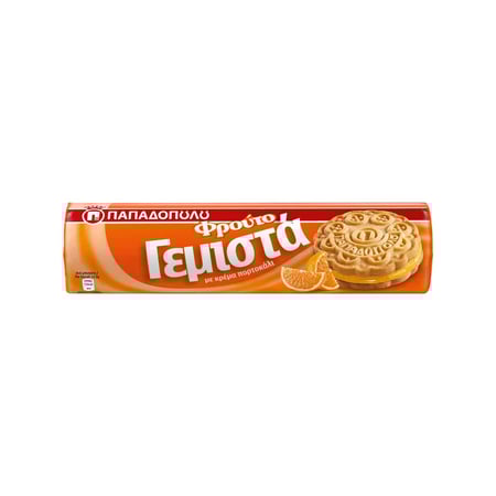 Papadopoulou Orange Sandwich Biscuits