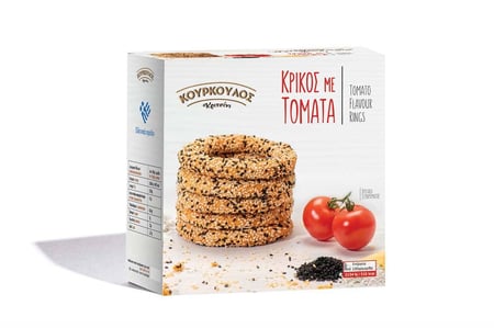 Bread Rings with Tomato Kritsini