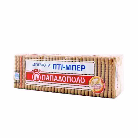 Papadopoulou Petit-Beurre Biscuits / Μπισκότα Πτι Μπερ 225g