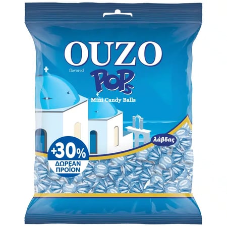 Lavdas Ouzo Flavoured Candies 130g