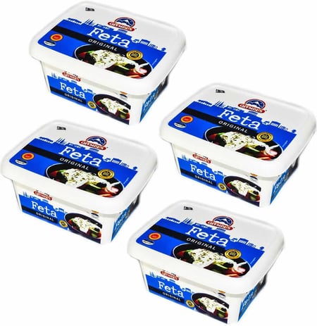 4x400g Olympos Greek Feta Cheese