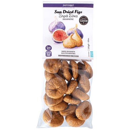 Dioterra Kalamata Dried Figs / Ξερά Σύκα Καλαμάτας 250g