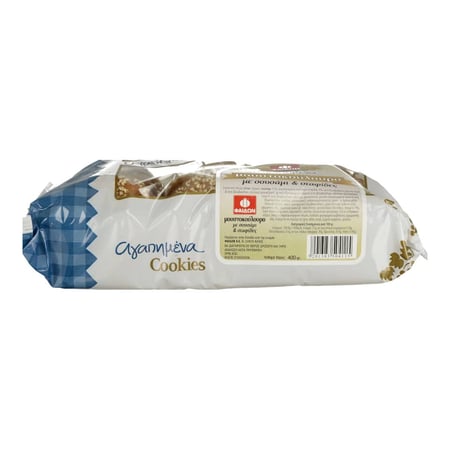 Faidon Grape Must Biscuits with Sesame (Moustokouloura) 400g / Φαίδων Μουστοκούλουρα με Σουσάμι