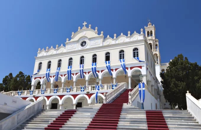 15th August Panagia Tinos 15 August
