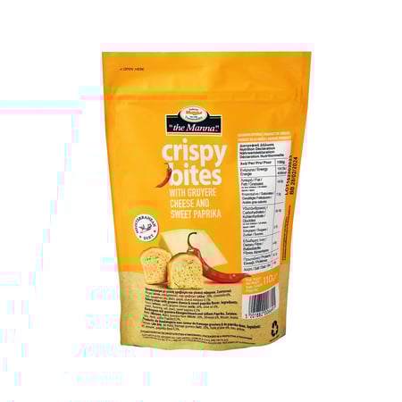 To Manna Rusks with Graviera Cheese and Sweet Paprika