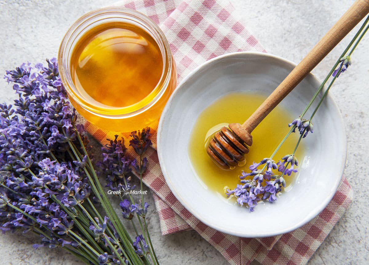 Greek honey, tahini and superfood products