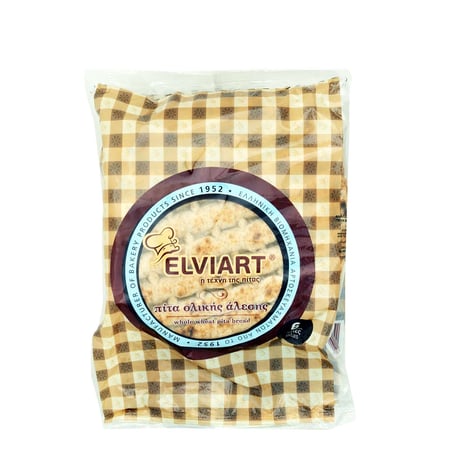 Elviart Pita Souvlaki (18cm) / Πίτες Ολικής Αλεσης για Σουβλάκι 510g