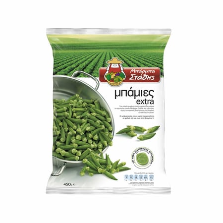 Barba Stathis Okra Extra / Μπάρμπα Στάθης Μπάμιες 450g