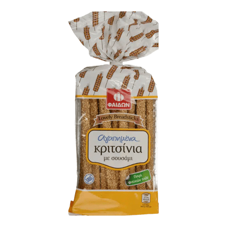 Faidon Breadsticks with Sesame 400g / Φαίδων Κριτσίνια με σουσάμι