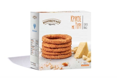 Bread Rings (Kritsini) with Cheese / Κούρκουλος Κριτσίνια Κρίκοι με Τυρί 120g