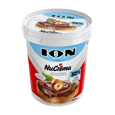 ION Nucrema Hazelnut Praline Less Sugar
