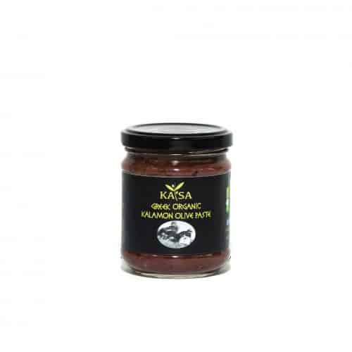 Greek Organic Kalamon Olive Paste / ΚΑΤΣΑ Οργανική Καλαμών Πάστα Ελιάς 195g
