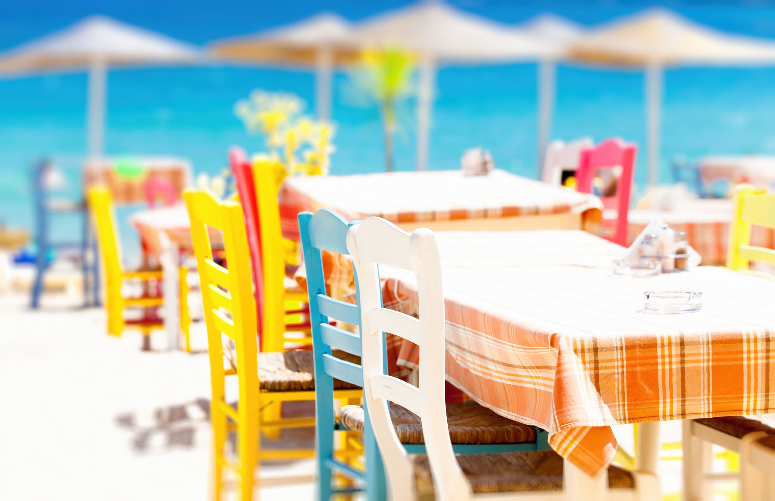 Greek cafe and taverna refreshments