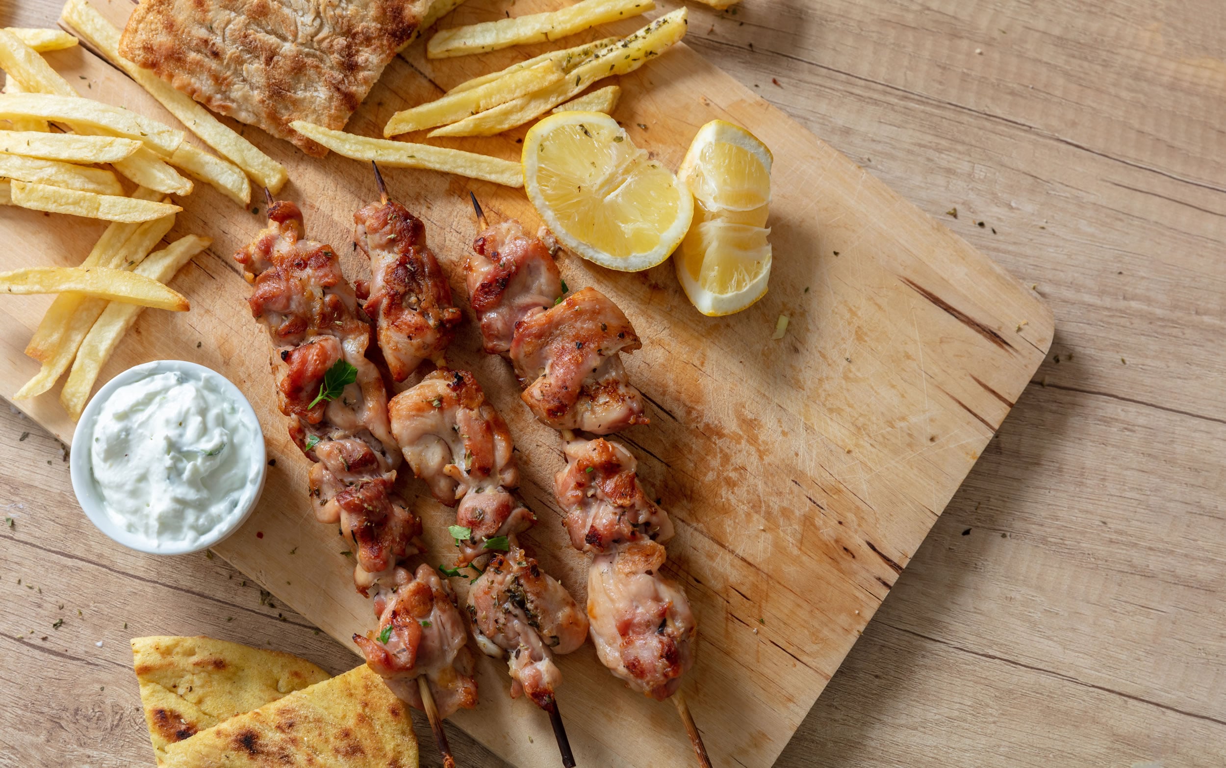 Greek souvlaki and bestselling Greek food