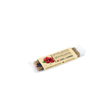Soft Pasteli Honey & Cranberries / Παστέλι με 100% Μέλι & Κράνμπερι 40g