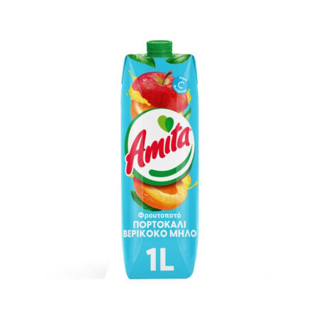 Amita Orange Apricot and Apple