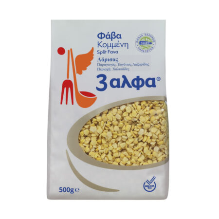 3A Split Fava from Greek Growers / Φάβα κομμένη Ελλήνων Παραγωγών 500g