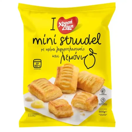 Chrysi Zymi Lemon and Cream Mini Strudel 500g