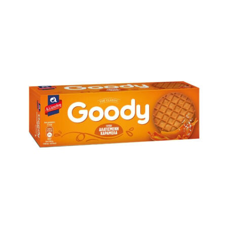 Allatini Goody Salted Caramel Biscuits 185g