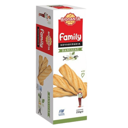 Violanta Family Biscuits Vanilla / Βιολάντα Μπισκότα Βανίλιας 250g