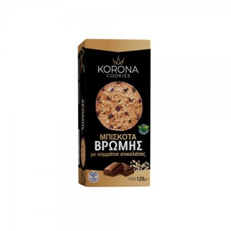 Korona Oat Biscuits with Chocolate Chips
