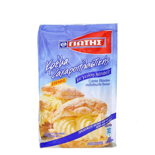 Jotis Crème Patisserie Millefeuille / Γιώτης Κρέμα Ζαχαροπλαστικής Μιλφέιγ 170g