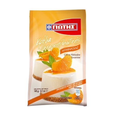 Jotis Crème Patisserie Bavaroaz / Γιώτης Κρέμα Ζαχαροπλαστικής Μπαβαρουάζ 145g