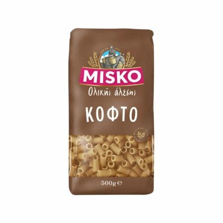 Misko Whole Wheat Short-cut Macaroni