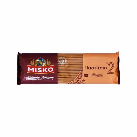 Misko Greek Makaroni for Pastitsio Whole Grain / Παστίτσιο Νο2 Ολικής Άλεσης 500g