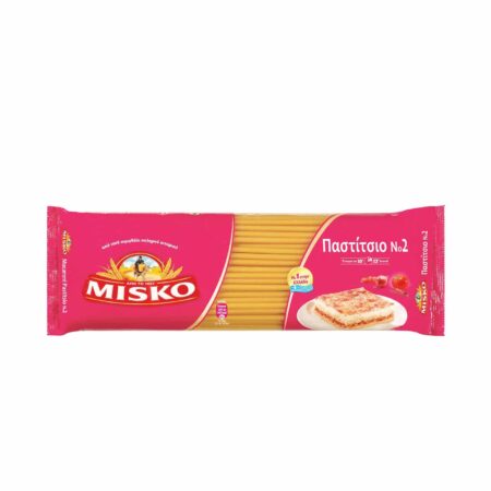 Misko Greek Makaroni for Pastitsio / Μακαρόνια Παστίτσιο No2 500g