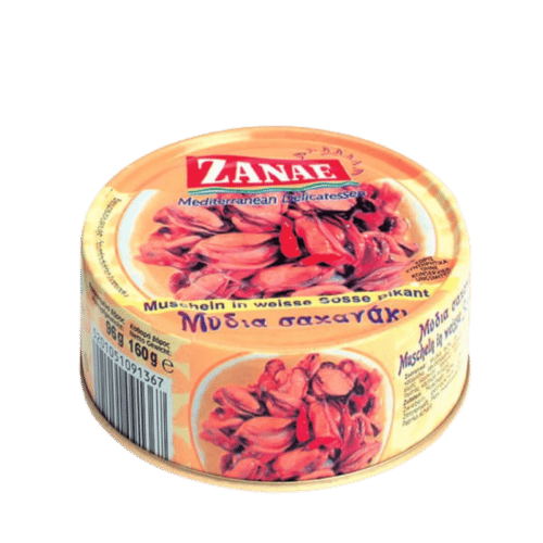 Zanae Mussels in Sauce / Μύδια Σαγανάκι 160g