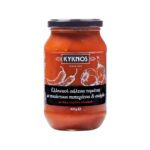 Kyknos Tomato Sauce with Spicy Pepper & Garlic / Κύκνος Σάλτσα Τομάτας με Πικάντικη Πιπερίτσα & Σκόρδο 425g