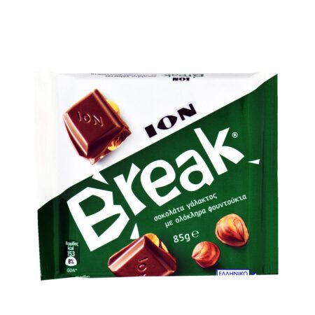 Ion Break Chocolate Hazelnuts / ΙΟΝ Σοκολάτα Φουντούκι 85g