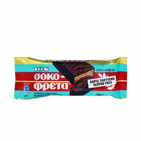 Ion Sokofreta Milk Chocolate Gluten Free / Σοκοφρέτα χωρίς Γλουτένη