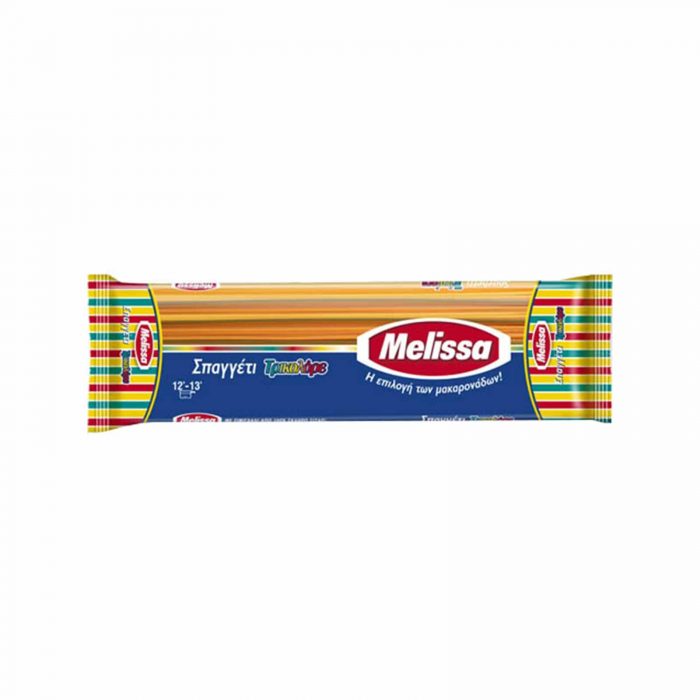 Melissa Spaghetti Tricolore / Σπαγγέτι Τρικολόρε 500g