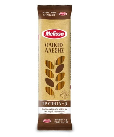 Melissa Bucatini Whole Wheat Νο 5 / Τρυπητά Ολικής Άλεσης Νο 5