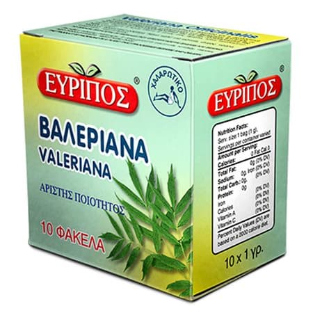 Evripos Valerian / Εύριπος Βαλεριάνα 10x1g