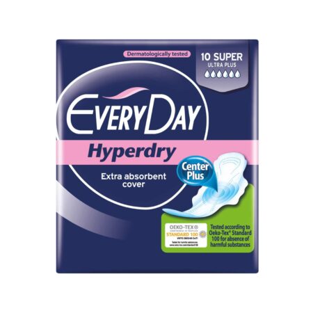 EveryDay Hyperdry Extra absrobent cover Super Ultra Plus / Σερβιέτες 10 Τεμ